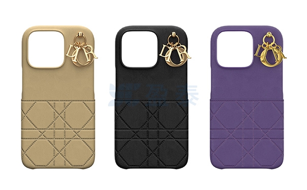 液态硅胶手机壳贴皮革 塑胶手机外壳贴皮工厂 3c电子壳体三面贴皮 四边热压厂家