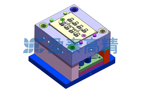 手机卡托液态硅胶包金属模厂家 智能平板卡托液态...