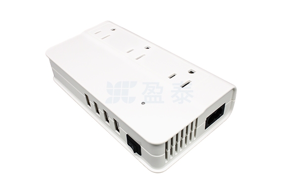 英式多插位拖线板 美式床头插线板 办公会议桌三孔插座插排 独立分控usb开关生产厂家